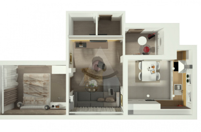 Luxusný 2-izbový byt vhodný na investíciu /48 m2/, Čadca - Oščadnica