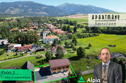 Apartments for sale, Smrečany, Liptovsky Mikulas