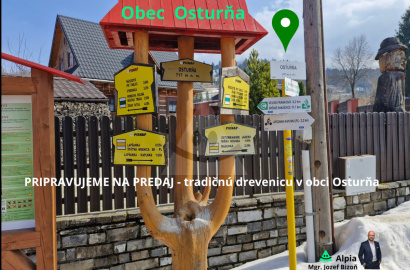 traditional wooden cottage located in the village of Osturňa