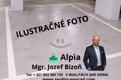 parking space located in the modern residential complex