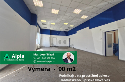 For rent - flexible commercial premises - Radlinského, Spišská Nová Ves